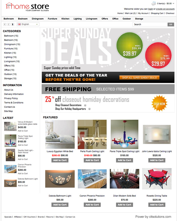web templates-home