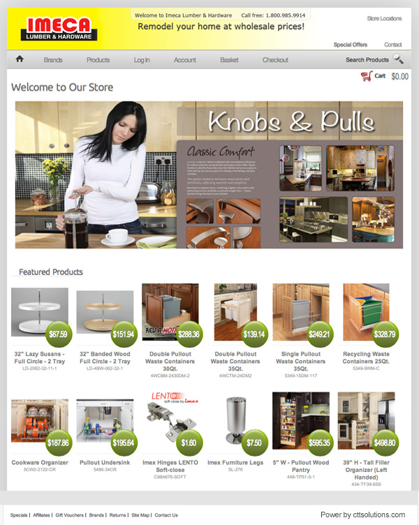 lumber and hardware store by cttsolutions web designer in Miami